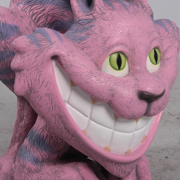 Trinx Joryel Cheshire Cat Life Size Statue | Wayfair