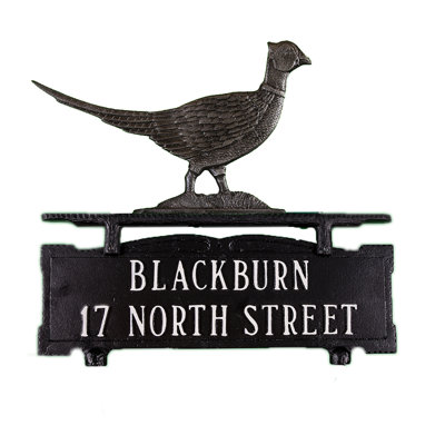 2-Line Mailbox Sign
