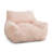 Compression 41.8“W Large Corduroy Bean Bag Chair Filled Memory Sponge-1888231727