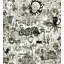Les Papiers Abstract Matte Wallpaper Double Roll