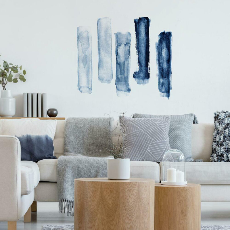 Abstract Non-Wall Damaging Wall Decal
