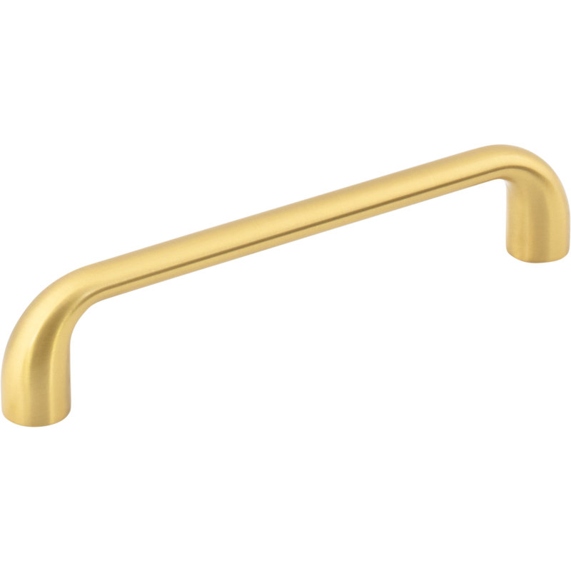 Loxley Bar Pull, Brushed Gold, 6 5/16"