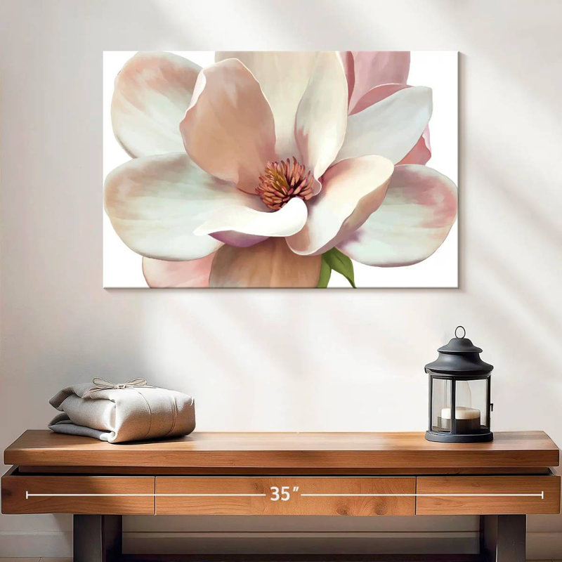 Magnolia rose Harnek, H 16 po x l 24 po
