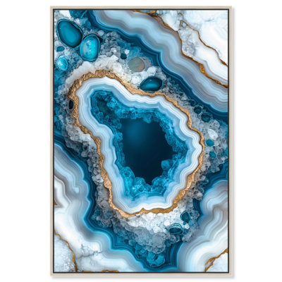 Toile «Godeed Geode Eye I» par Art Remedy