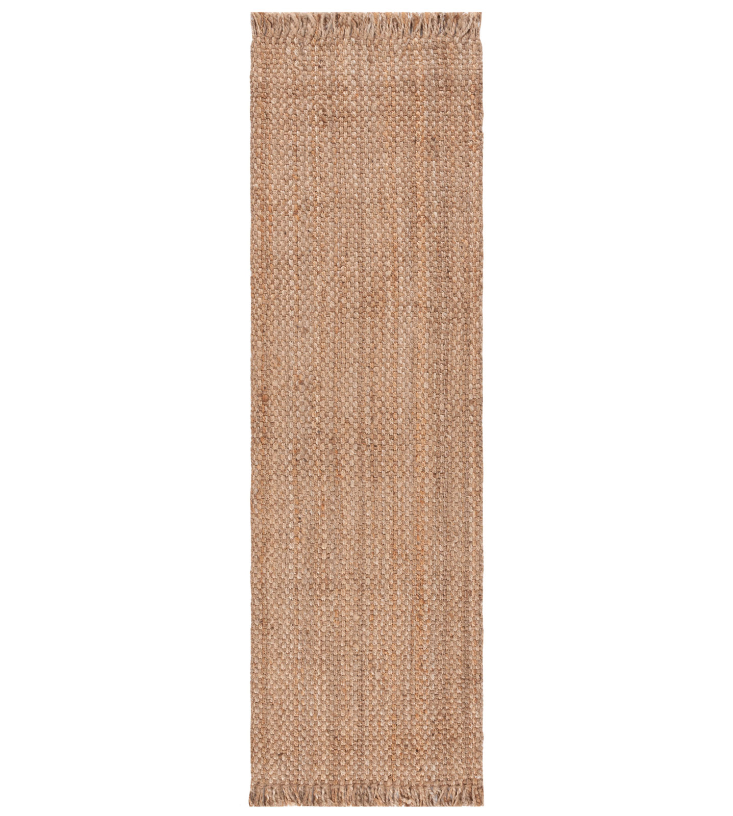 Parkerfield Natural Hand-Woven Jute Rug, Runner 2'6" x 10'
