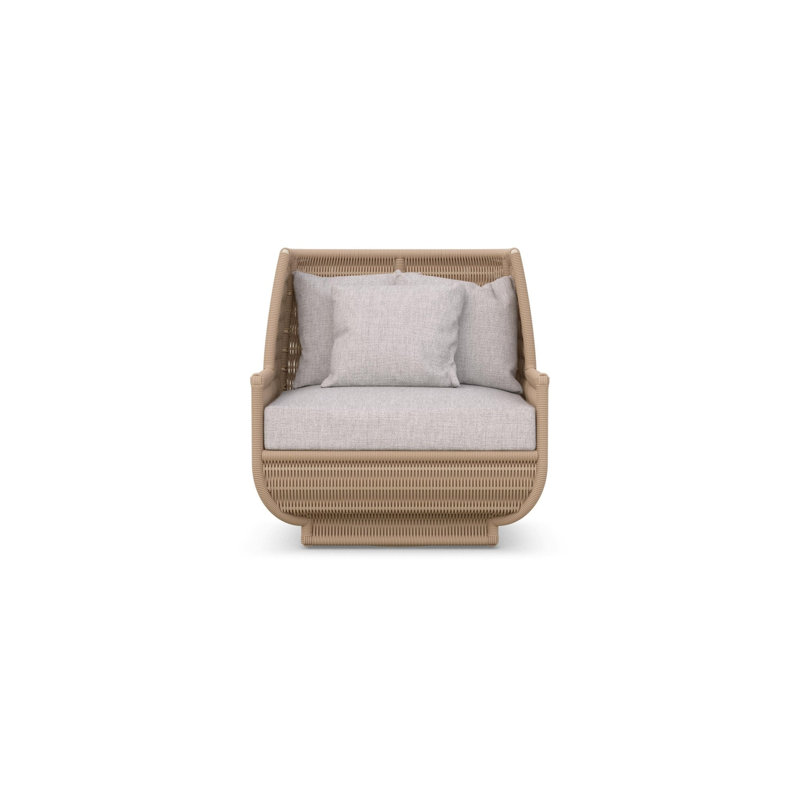 Tulum Club Chair + Fawn Cushion