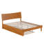 Phoenix Wood Platform Bed with Trundle-223210850-223210855