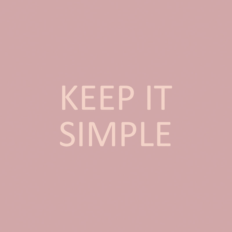 Simple Sentiment IV by Victoria Borges - Wrapped Canvas Print, 122cm H x 122cm W