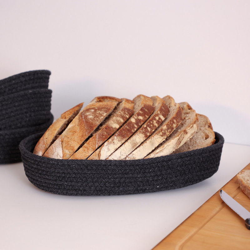Ebern Designs Decorative Basket, Black