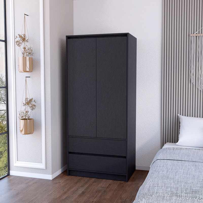 Armoire ferme, chambre à coucher, Noir