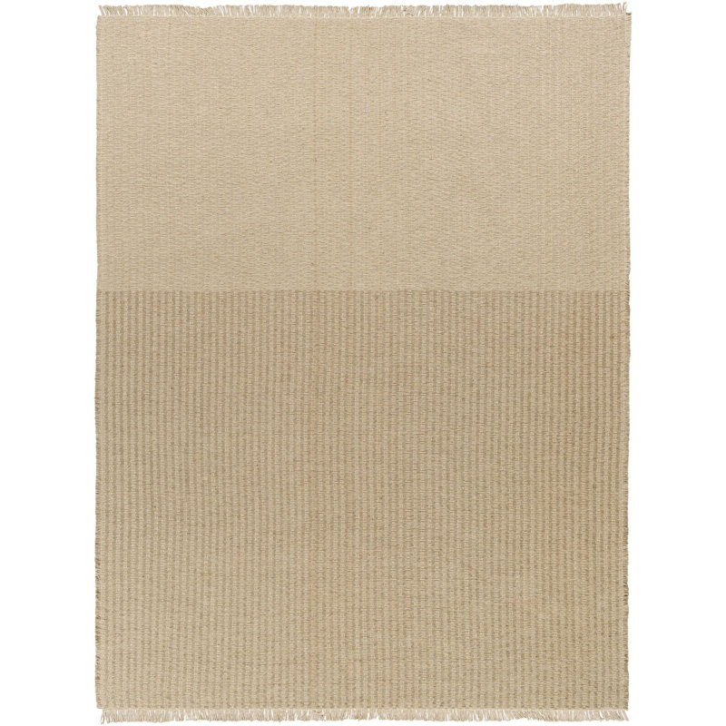 Livabliss Becki Owens Light Brown Jute Rectangular Area Rug 6'7" x 9'
