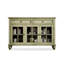 Buffet multifonctionnel en bois massif de style américain