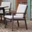 Athanas Patio Dining Armchair with Cushion