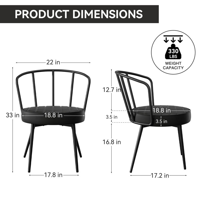 Chaises de salle à manger modernes et minimalistes pour un espace repas chic, Bleu