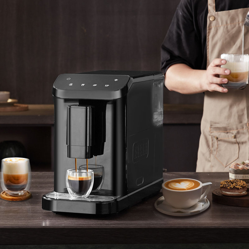 Machine à espresso automatique 15Bar avec moulin intégré et 15 niveaux de broyage