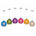 Blue / Green / Silver / Pink / Purple / Gold