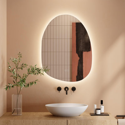 Oval Makeup / Shaving Mirror
