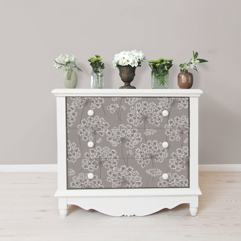 Broomsdale Peel & Stick Floral Roll