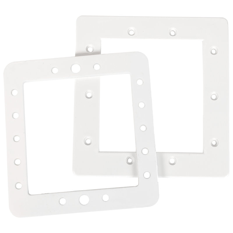 Plaque frontale et joint papillon pour piscine Hydrotool - 8,25 po - blanc