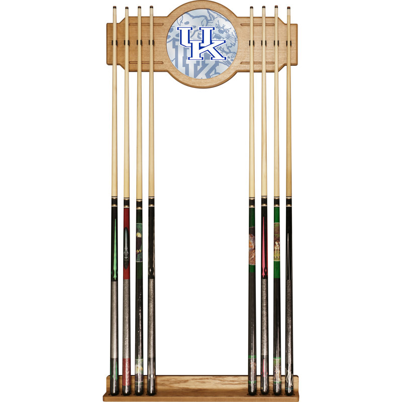 Porte-filets muraux en bois et miroir, Université du Kentucky