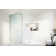 Aurora 34 in. x 58.25 in. Frameless Fluted Radius Single Fixed Bath Panel