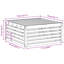 79cm Wide Patio Sectional