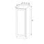 Armoire de rangement/haute standard en contreplaqué, prête à assembler, Kindwood Eco Shaker, 45,7 cm (L) x 61 cm (P) x 228,8 cm (H), gris.-134212234-123468904