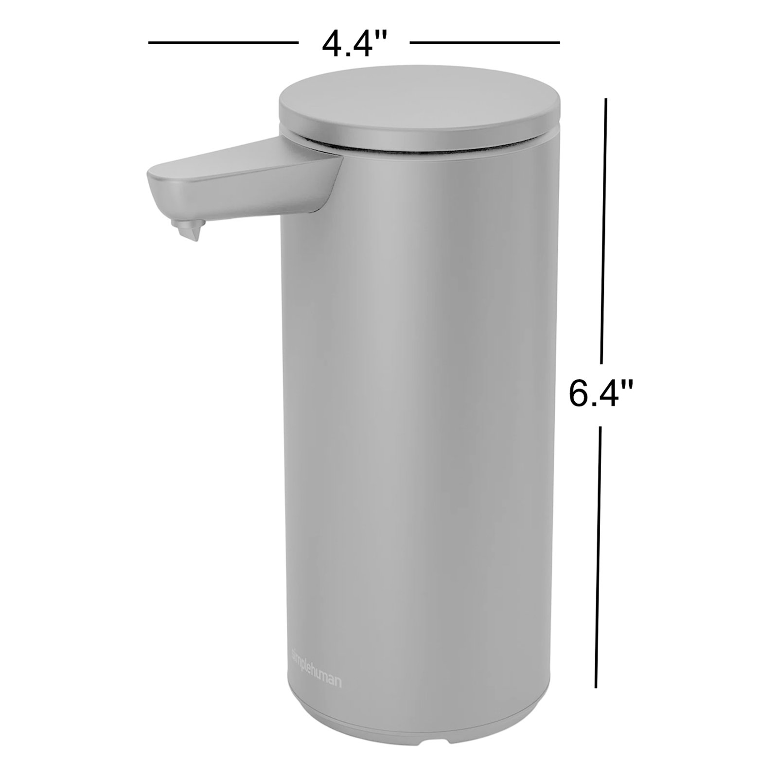 Simplehuman Rechargeable Sensor Soap Dispenser, Stainless Steel