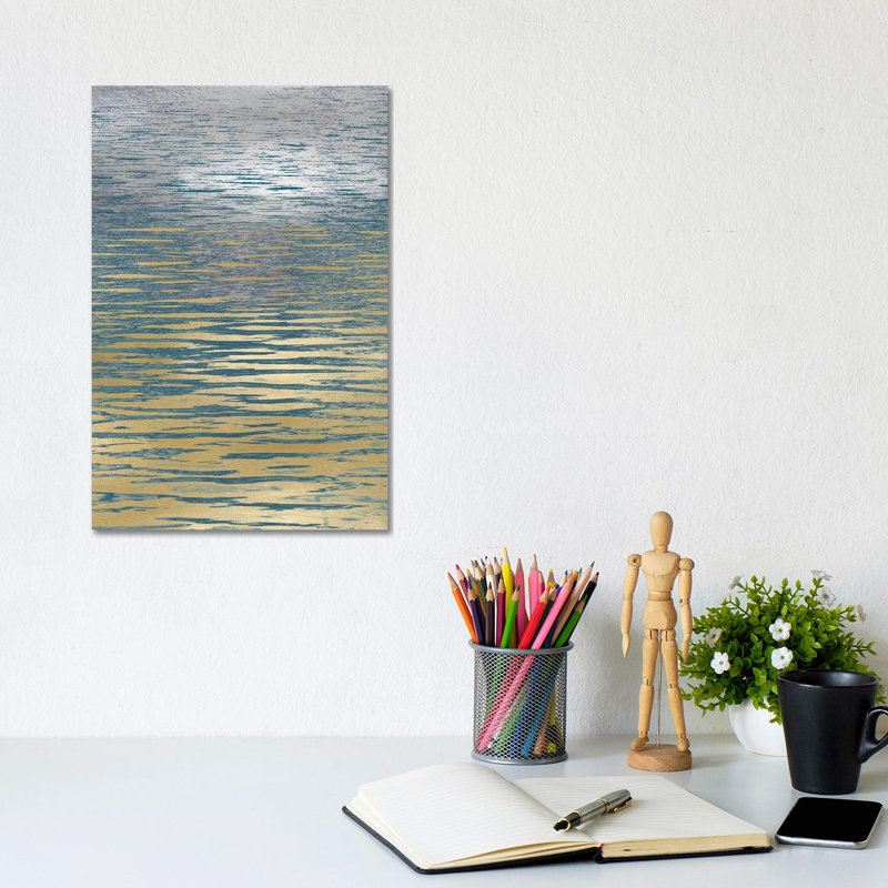Ocean Current Reflection II by Maggie Olsen - Wrapped Canvas Print, 20.32 cm H x 30.48 cm W