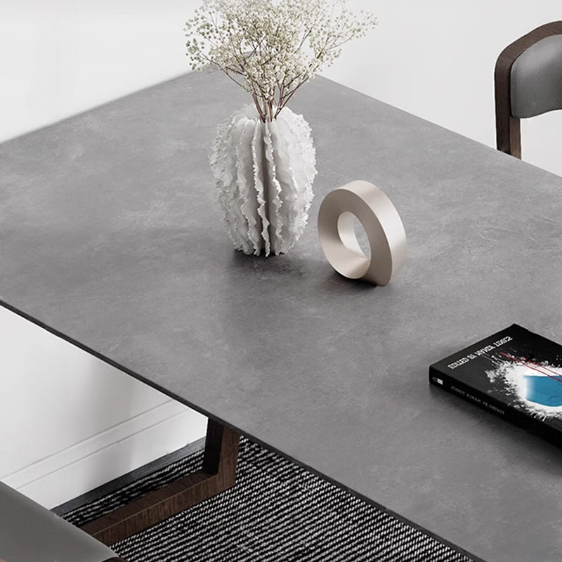 Table de salle à manger rectangulaire, H 29,53 po x L 55,12 po x l 31,5 po