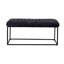 Banc rembourré 39 po en velours-1672284943