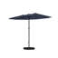 Parasol d'extérieur double face 15 pi x 9 pi avec base + lumières DEL intégrées-1712421398