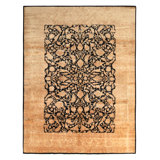 Tabriz One-of-a-Kind Rectangle 7'3" X 9'7" Hand Knotted Area Rug