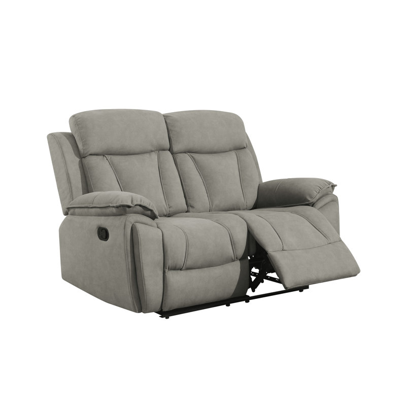 Tairi 2 Seater Reclining Loveseat, Grey