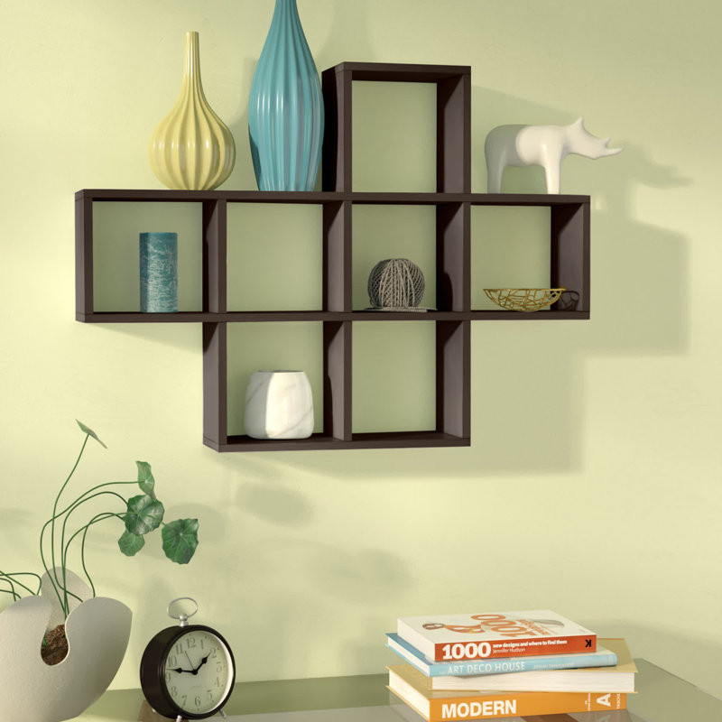 Germain Cubby Shelf, Brown