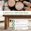 Solid Wood Four Leg Coffee Table