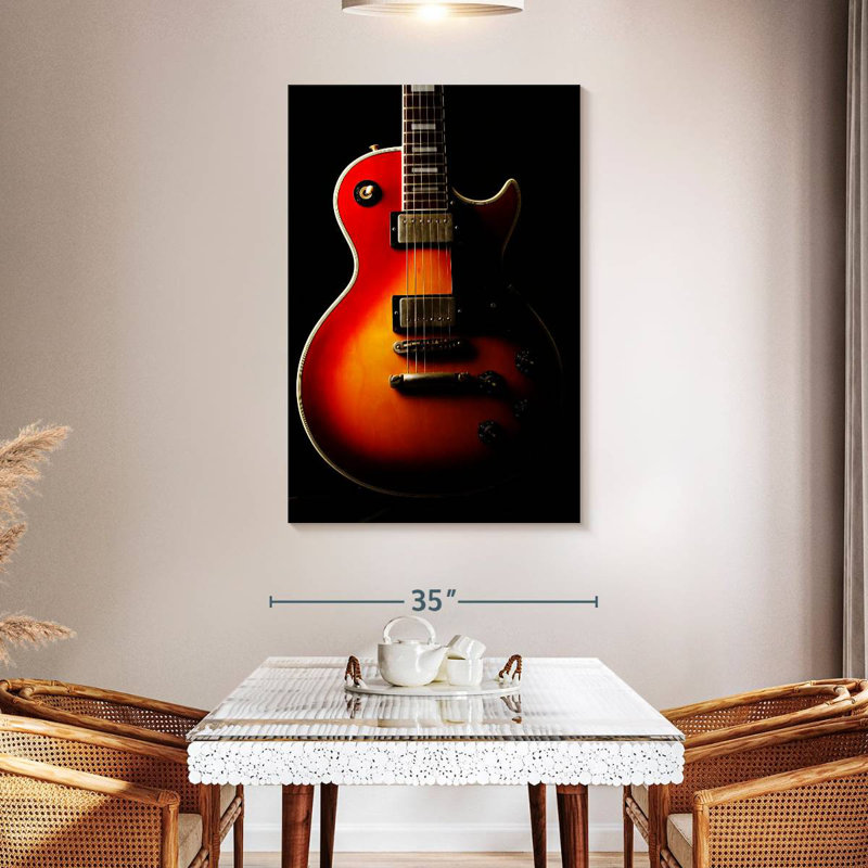 Guitare électrique Abarca Retro, H 48 po x l 32 po