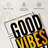 " Good Vibes Only Marble " by HustleBroIllustrations 3 - Pieces-319437130