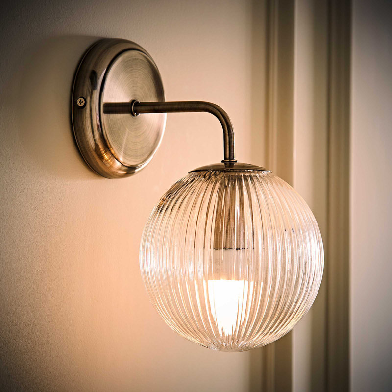 Springlake Armed Sconce, 2, Chrome