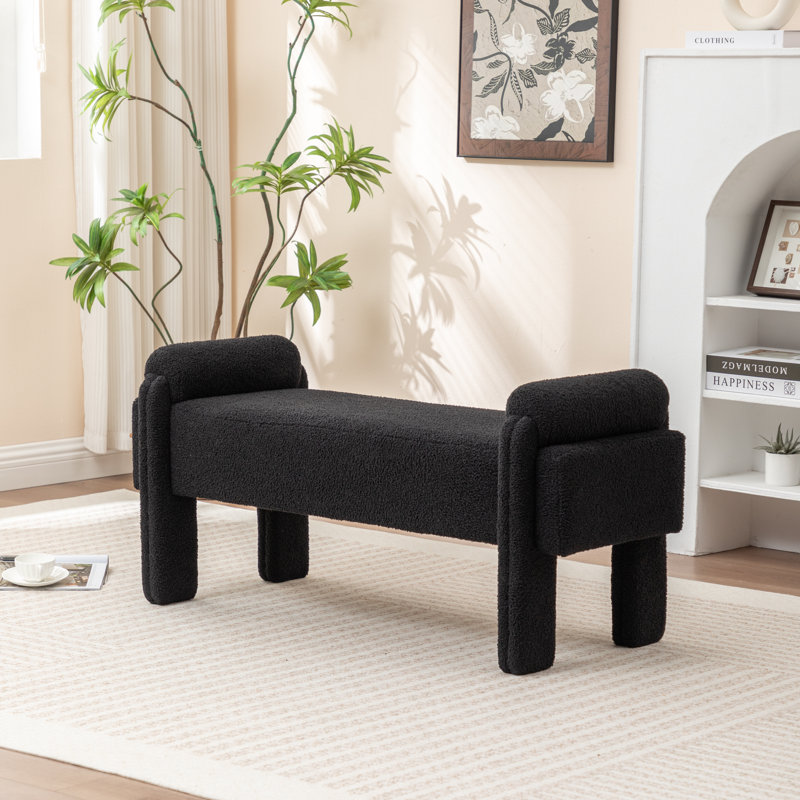 Banc rembourré Kaybree, Black