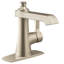 Flara Single Hole Bathroom Faucet with Drain Assembly-1387423064
