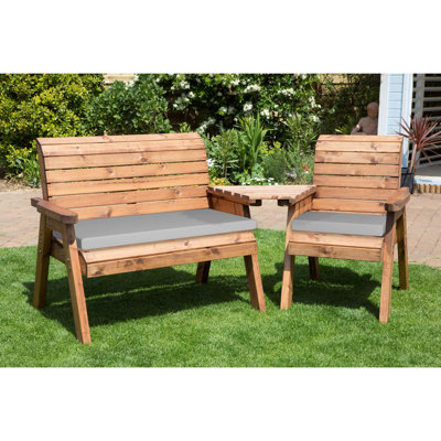 Gallardo Solid Wood Pine Outdoor Bench