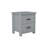 Rustic Charm Meets Everyday Function – 4-Piece Queen Bedroom Set In Light Gray