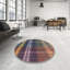 Tapis bleu/orange à motifs-360686799