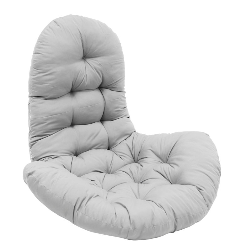 Garden Bench Cushion, Light Grey