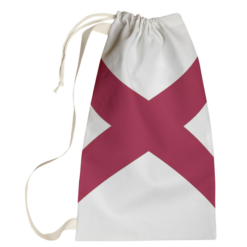 Sac à lessive US State flag, Petit (H 64 po x l 20 po x 1,5 po), Alabama