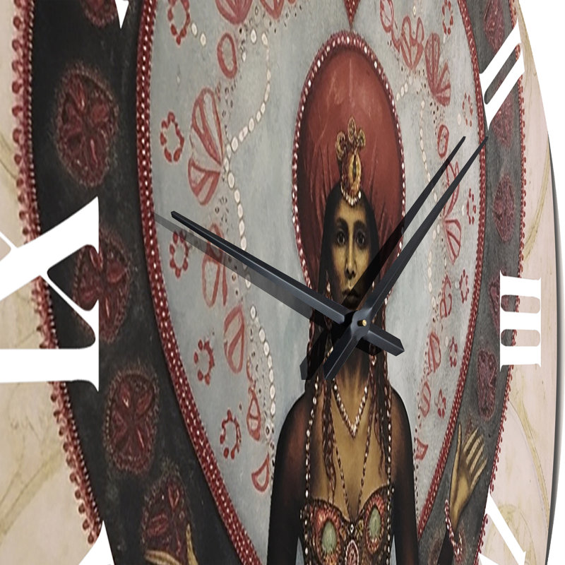 Horloge murale Lady Erzulie Yoruba, Petit
