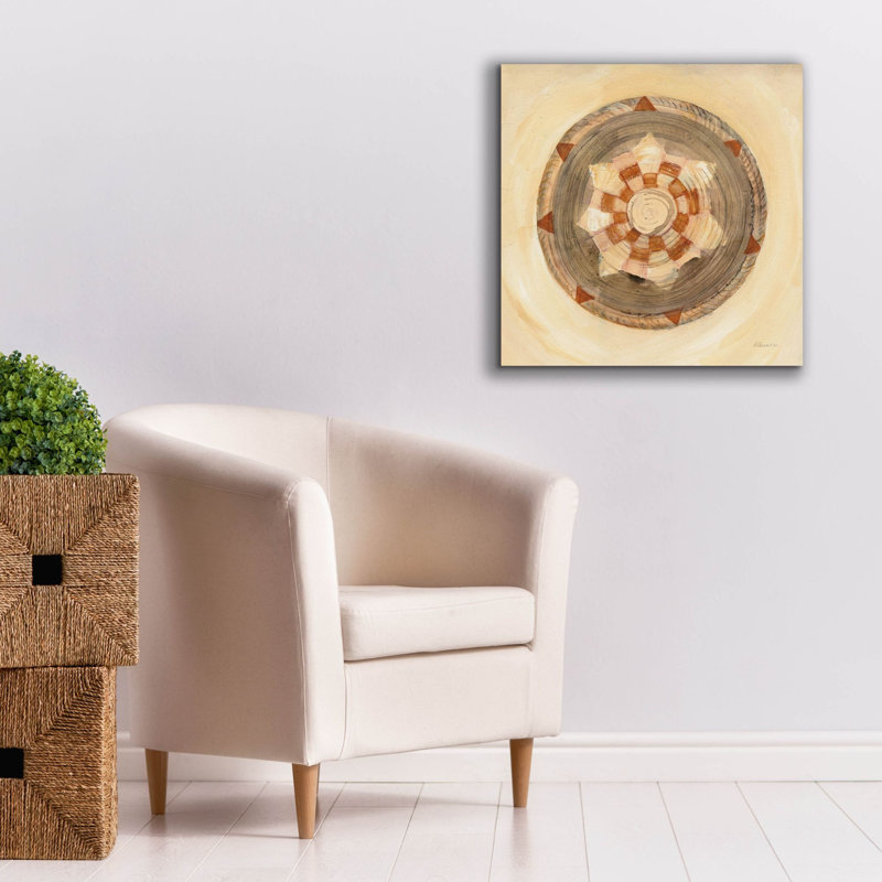 «Woven Beauty 4» par Albena Hristova, art mural sur toile, H 26 po x l 26 po x P 1,5 po