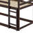 Solid Rubber Wooden Twin over Twin Loft Bed with Ladder-105501997