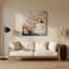 Art mural botanique beige coing en fleurs Botanical-203829078